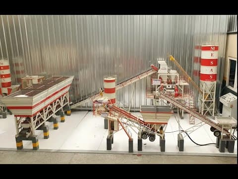 Minyatür Beton Santrali